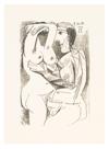 (PICASSO, PABLO.) Marcenac, Jean. Le Gout de Bonheur: A Suite of Happy, Playful and Erotic Drawings.